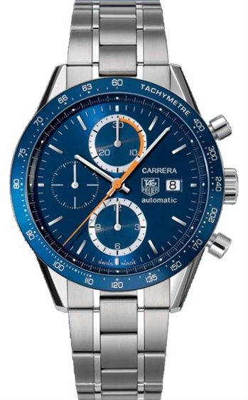Orologio Tag Heuer Uomo Carrera in Acciaio CV2015.BA0794 - CV2015.BA0794